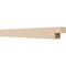 Ekena Millwork 4in. W x 4in. H x 36in. L Chapel Hill Woodgrain TimberThane Rafter Tail, Primed Tan RFTUR04X04X36CHPRCPR - alternate 1